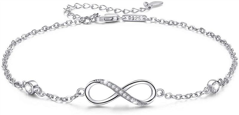 medwise infinity bracelet adjustable valentines 로고