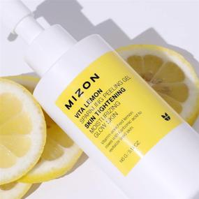 img 2 attached to 🍋 Мизон Vita Lemon Пилинг-гель с лимонным маслом и газированной водой - увлажняющее средство для упругой кожи, восстанавливает жизненность кожи, удаляет мертвые клетки - 150 г.