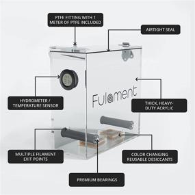 img 3 attached to 📦 Preserve the Quality: Fula Box Dry Filament Storage Box