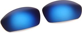 img 1 attached to Enhanced Oakley Straight Jacket Iridium Sunglasses Replacement Lenses