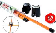 🏌️ golf alignment training sticks - set of 2 orange golf alignment rods with connectors | unique 38" size | essential multifunctional golf accessories - best value for money logo