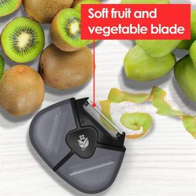 img 1 attached to Peeler Julienne Vegetable Stainless Multifunctional