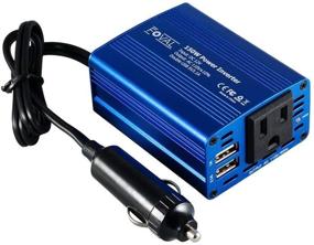 img 4 attached to Foval Power Inverter Converter Charger Accessories & Supplies for Vehicle Electronics Accessories