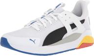 puma anzarun sneaker white fizzy yellow men's shoes logo