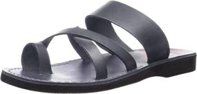 img 4 attached to 👣 Brown Jerusalem Sandals Good Shepherd