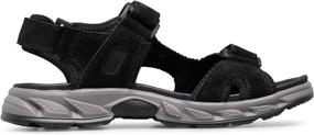 img 1 attached to Men's Hiking Beach Sandals for Outdoor Adventures - Quality Men's Footwear