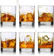 🥃 premium 11 oz whiskey glasses - set of 6 for scotch lovers logo