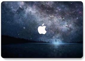 img 1 attached to 🌟 Jiehb MacBook Pro 13 inch Case 2020 Release A2251 A2289 - Hard Shell Case for New MacBook Pro 13 Inch with Touch Bar Touch ID Model: A2251 A2289 - Starry Sky Design