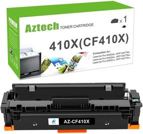 img 4 attached to 🖨️ Premium Aztech Toner Cartridge: HP 410X CF410X 410A CF410A Compatible Replacement - High-Quality Ink for Color Pro MFP M477fdw M477fnw M477fdn M452dn M452dw M452nw M377dw Printer (Black, 1-Pack)