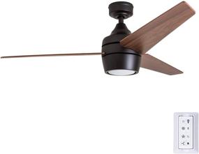 img 4 attached to 🔘 Honeywell Ceiling Fans 50603 Eamon Modern Ceiling Fan: Remote Control, 52” Bronze