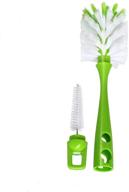 🧼 yokayi green 2-in-1 bottle cleaner brush: efficient cleaning for bottles and nipples logo