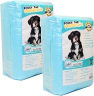 🐶 ultimate pooch pad protection training dog pads: ultra-absorbent, thick & soft. the deluxe solution for discerning high-class consumers. logo