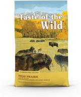 🐕 taste of the wild high prairie grain-free roasted bison & venison dry dog food 5 lbs: premium quality for a balanced canine diet logo