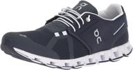 running cloud shoes black slate men's shoes logo