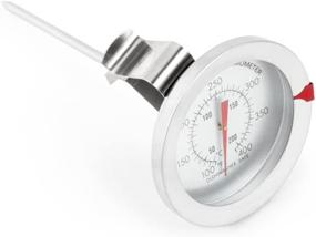 img 1 attached to Fox Run Metallic Fat/Candy Thermometer, 2.75 x 2.75 x 5.75 inches