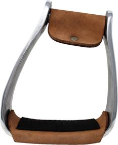 img 1 attached to CHALLENGER Western Angled Aluminum Stirrups