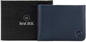 img 3 attached to Boss Maciek Black Genuine Minimalist Men's Accessories