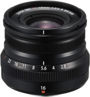 📷 fujifilm xf16mmf2.8 r wr lens - black logo