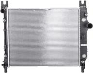 🔥 tyc 2294 dodge dakota radiator - 2-row plastic aluminum replacement for enhanced performance logo