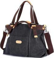 👜 z joyee vintage shoulder handbag shopper women's handbags & wallets: classic elegance and modern functionality combined logo