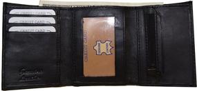 img 1 attached to 👝 Enhancing Everyday Lifestyles: Leather Trifold SUN1115BK Wallet