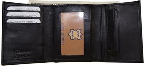 img 4 attached to 👝 Enhancing Everyday Lifestyles: Leather Trifold SUN1115BK Wallet