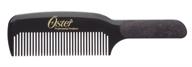 🔲 oster barber flat top comb for clipper over comb technique in black - sb-76001-605 logo