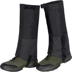 img 4 attached to Unigear Waterproof Gaiters Black L