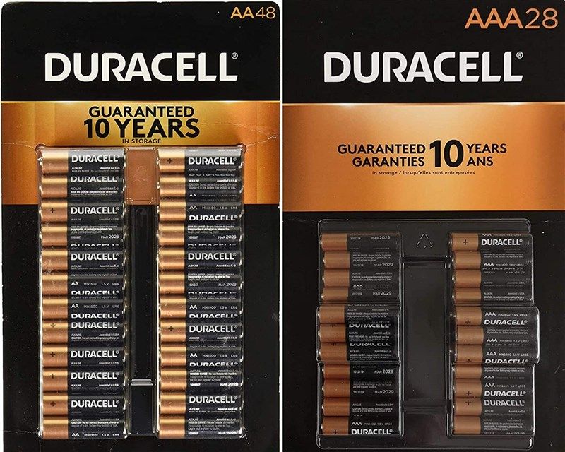 Duracell Coppertop Alkaline Batteries Variety Revain