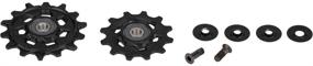 img 4 attached to 🚲 Spare Rear Derailleur Pulley Kit: SRAM Unisex GX Eagle Service & Spare Part – Black, One Size