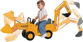img 2 attached to Skyteam 89898 Backhoe Loader Ride On: Unmatched Performance and Fun for All Ages