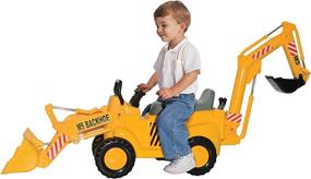img 1 attached to Skyteam 89898 Backhoe Loader Ride On: Unmatched Performance and Fun for All Ages