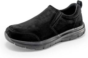 img 4 attached to 👞 TIOSEBON Leather Loafers - Ultimate Comfort for Walking and Driving