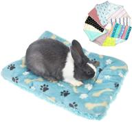 🐇 winter thick fleece small animal bed mat - ideal for rabbits, guinea pigs, hamsters, squirrels, hedgehogs, bunnies, and chinchillas - cozy bed house nest - small animal accessories by muyaopet logo
