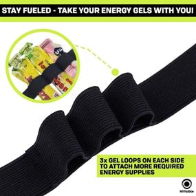 img 2 attached to 🏅 Ultimate Triathlon Race Belt with Number Bib Holder - Optimized for Marathons and Triathlons