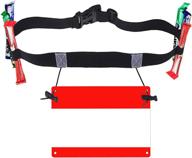 🏅 ultimate triathlon race belt with number bib holder - optimized for marathons and triathlons logo