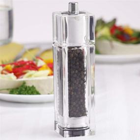 img 3 attached to 🌶️ Enhanced SEO: Chef Specialties 6.5 Inch Gem Pepper Mill and Salt Shaker Combo