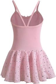 img 3 attached to 🩰 DANSHOW Ballet Leotards Camisole for 6-8 Year Old Girls' Clothing