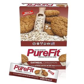 img 3 attached to Пшеничный протеиновый батончик с корицей PureFit Premium Nutrition - 15 штук, 20 г растительного протеина, повышает энергию и производительность - без глютена, молочный, веганский