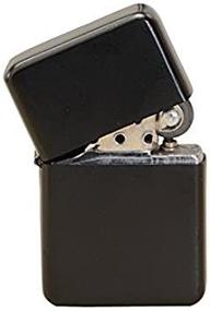img 1 attached to 🔥 Thirsty Rhino Klik: The Ultimate Windproof Refillable Oil Wick Lighter with Vintage Flip Top and Aluminum Gift Case