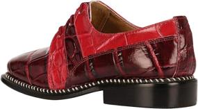 img 3 attached to LIBERTYZENO Walking Crocodile Genuine Leather Men's Shoes in Loafers & Slip-Ons