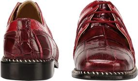 img 1 attached to LIBERTYZENO Walking Crocodile Genuine Leather Men's Shoes in Loafers & Slip-Ons