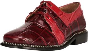 img 4 attached to LIBERTYZENO Walking Crocodile Genuine Leather Men's Shoes in Loafers & Slip-Ons