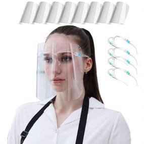 img 4 attached to 🛡️ Replaceable Reusable Anti Fog Protective Shields