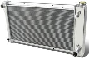 img 1 attached to Upgrade Your Vehicle's Cooling with DNA Motoring RA-CK67-3 Triple Row Aluminum Radiator