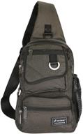🎒 versatile vanlison shoulder crossbody backpack: multipurpose and functional logo
