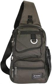 img 4 attached to 🎒 Versatile Vanlison Shoulder Crossbody Backpack: Multipurpose and Functional