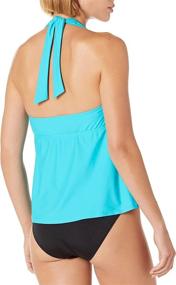 img 1 attached to Catalina Womens Halter Tankini Swimsuit Women's Clothing