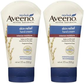 img 2 attached to Увлажняющий крем для рук Aveeno Intense Moisturizer - 3,5 унций - упаковка из 2 штук