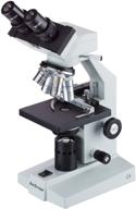 🔬 amscope b100b-ms compound binocular microscope: 40x-2000x magnification, brightfield, tungsten illumination, abbe condenser, mechanical stage - high-quality lab equipment logo